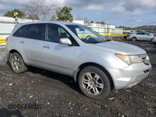 2007 Acura MDX Technology with VIN 2HNYD28487H518447, listed as a Copart auction lot 52040255 with 182,638 mi miles and Clean Title. Bid and sale history available at carsss.com. Image 4.