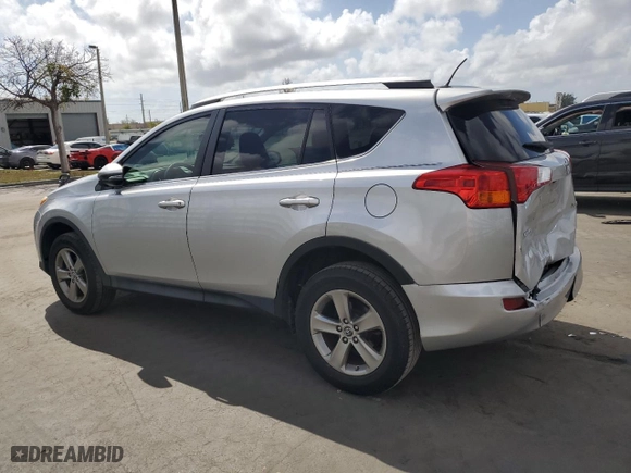 2015 Toyota RAV4 XLE with VIN 2T3WFREV2FW150326, listed as a Copart auction lot 51289285 with 80,711 mi miles and Salvage Title. Bid and sale history available at carsss.com. Image 2.