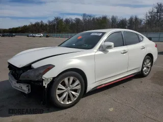 2011 Infiniti M37 with VIN JN1BY1AR4BM372346, listed as a Copart auction lot 51627955 with 0 mi miles and Salvage Title. Bid and sale history available at carsss.com. Image 1.