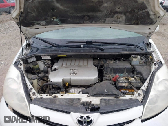 2007 Toyota Sienna XLE with VIN 5TDZK22C57S081282, listed as a IAAI auction lot 42154188 with 245,815 mi miles. Bid and sale history available at carsss.com. Image 10.