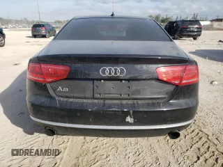 2013 Audi A8 3.0L with VIN WAUAGAFDXDN032766, listed as a Copart auction lot 84275944 with 127,388 mi miles and Salvage title. Bid and sale history available at DreamBid. Image 6.