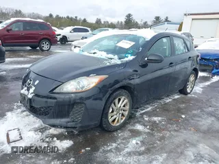 2013 Mazda 3 i Touring with VIN JM1BL1LP3D1724540, listed as a IAAI auction lot 41528716 with 217,670 mi miles and . Bid and sale history available at carsss.com. Image 2.