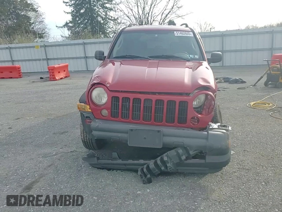 2006 Jeep Liberty Sport with VIN 1J4GL48K46W262073, listed as a Copart auction lot 51462605 with 102,220 mi miles and Salvage Title. Bid and sale history available at carsss.com. Image 10.