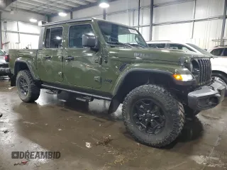 2021 Jeep Gladiator Willys z VIN 1C6HJTAG4ML615353, wystawiony jako Copart lot #59330675 z przebiegiem 40 353 mil mil oraz Szkoda całkowita • Salvage title. Historia ofert i sprzedaży dostępna na DreamBid. Obrazek 4.
