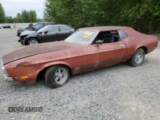 1971 Ford Mustang with VIN 1F01L171292, listed as a Copart auction lot 64082595 with 8,812 mi miles and Clean title. Bid and sale history available at DreamBid. Image 1.