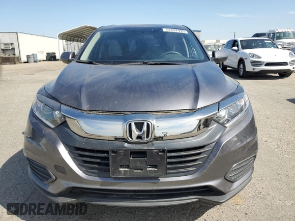 2021 Honda HR-V LX with VIN 3CZRU5H36MM731259, listed as a Copart auction lot 52697995 with 39,716 mi miles and Salvage Title. Bid and sale history available at carsss.com. Image 5.