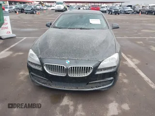 2012 BMW 6 Series 650i with VIN WBALX3C57CDV77359, listed as a IAAI auction lot 41443966 with 64,500 mi miles. Bid and sale history available at carsss.com. Image 6.