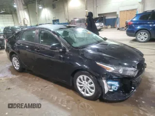 2024 Kia Forte LXS with VIN 3KPF24ADXRE811872, listed as a Copart auction lot 87676405 with 22,154 mi miles and Non Repairable. Bid and sale history available at carsss.com. Image 4.