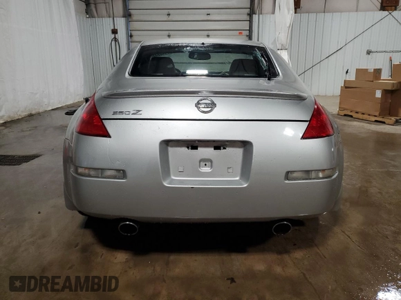 2005 Nissan 350Z Enthusiast with VIN JN1AZ34D25M608789, listed as a Copart auction lot 51448935 with 68,364 mi miles and Salvage Title. Bid and sale history available at carsss.com. Image 6.