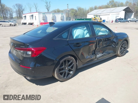 2024 Honda Civic Sport z VIN 2HGFE2F58RH505580, wystawiony jako IAAI lot #41996669 z przebiegiem 17 450 mil mil oraz . Historia ofert i sprzedaży dostępna na DreamBid. Obrazek 4.