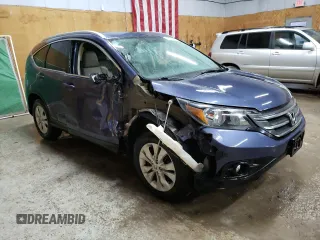 2014 Honda CR-V EX-L with VIN 5J6RM4H78EL048706, listed as a Copart auction lot 47868495 with 212,898 mi miles and Salvage Title. Bid and sale history available at carsss.com. Image 4.