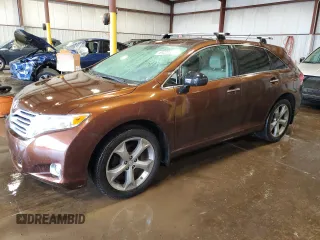 2012 Toyota Venza LE with VIN 4T3BK3BB7CU071764, listed as a Copart auction lot 61221155 with 180,000 mi miles and Salvage title. Bid and sale history available at DreamBid. Image 1.