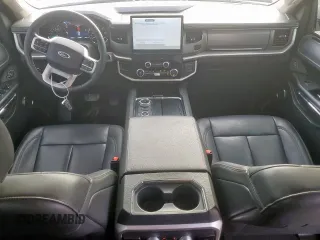 2023 Ford Expedition Max XLT with VIN 1FMJK1J80PEA10061, listed as a Copart auction lot 56744435 with 24,979 mi miles and Salvage title. Bid and sale history available at DreamBid. Image 8.