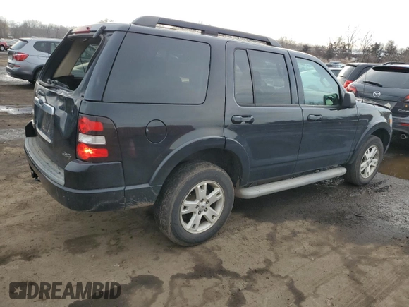 2010 Ford Explorer XLT with VIN 1FMEU7DE6AUA33941, listed as a Copart auction lot 46490885 with 191,004 mi miles and Salvage title. Bid and sale history available at DreamBid. Image 3.