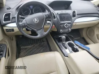 2017 Acura RDX Technology with VIN 5J8TB4H5XHL021576, listed as a Copart auction lot 60629355 with Not provided miles and Salvage title. Bid and sale history available at DreamBid. Image 8.