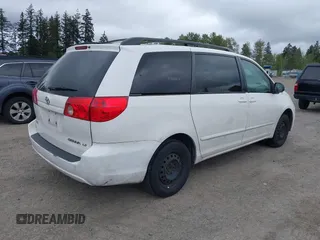 2006 Toyota Sienna CE z VIN 5TDZA23C36S430004, wystawiony jako IAAI lot #42271484 z przebiegiem 205 169 mil mil oraz . Historia ofert i sprzedaży dostępna na DreamBid. Obrazek 4.