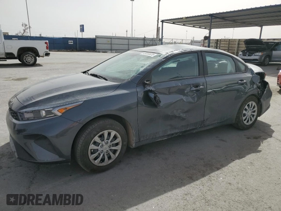 2024 Kia Forte LXS with VIN 3KPF24AD8RE821722, listed as a Copart auction lot 49058825 with 10,881 mi miles and Salvage Title. Bid and sale history available at DreamBid. Image 1.