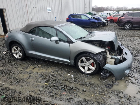 2007 Mitsubishi Eclipse GT with VIN 4A3AL35TX7E037180, listed as a Copart auction lot 50335665 with 78,311 mi miles and Salvage Title. Bid and sale history available at DreamBid. Image 4.