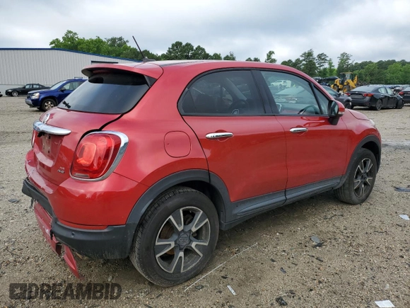 2016 FIAT 500X Easy with VIN ZFBCFYBT0GP333015, listed as a Copart auction lot 59536025 with 153,187 mi miles and Salvage title. Bid and sale history available at DreamBid. Image 3.