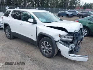 2021 GMC Acadia SLE z VIN 1GKKNKLA4MZ219558, wystawiony jako IAAI lot #41901211 z przebiegiem 54 592 mil mil oraz . Historia ofert i sprzedaży dostępna na DreamBid. Obrazek 1.