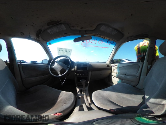 1998 Toyota Corolla VE with VIN 1NXBR12E5WZ025437, listed as a IAAI auction lot 42401543 with 237,273 mi miles and . Bid and sale history available at DreamBid. Image 18.