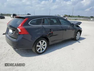 2017 Volvo V60 Premier with VIN YV140MEK6H1331751, listed as a Copart auction lot 43836953 with 43,856 mi miles. Bid and sale history available at carsss.com. Image 3.