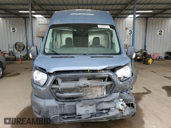 2020 Ford Transit Cargo with VIN 1FTBR3X82LKA72421, listed as a Copart auction lot 50243385 with 63,167 mi miles and Salvage Title. Bid and sale history available at carsss.com. Image 5.