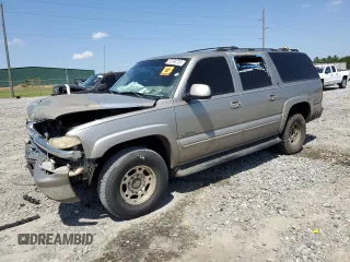 2001 Chevrolet Suburban LT with VIN 3GNGK26U21G101320, listed as a Copart auction lot 52508735 with 264,832 mi miles and Salvage title. Bid and sale history available at DreamBid. Image 1.
