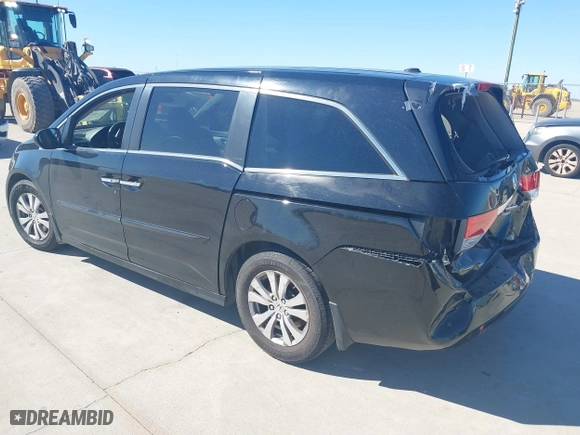 2016 Honda Odyssey SE with VIN 5FNRL5H39GB115475, listed as a IAAI auction lot 41759122 with 1 mi miles. Bid and sale history available at carsss.com. Image 3.