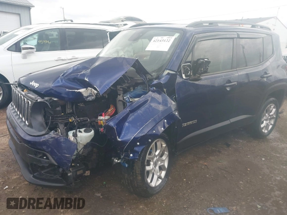 2017 Jeep Renegade Altitude with VIN ZACCJBBB0HPF03019, listed as a IAAI auction lot 42143122 with 173,218 mi miles and . Bid and sale history available at DreamBid. Image 2.