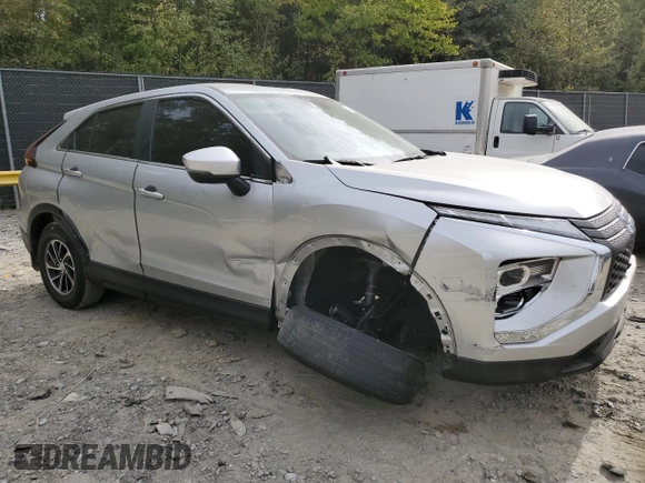 2023 Mitsubishi Eclipse Cross ES z VIN JA4ATUAA1PZ052103, wystawiony jako Copart lot #74354114 z przebiegiem 56 601 mil mil oraz Szkoda całkowita • Salvage title. Historia ofert i sprzedaży dostępna na DreamBid. Obrazek 4.