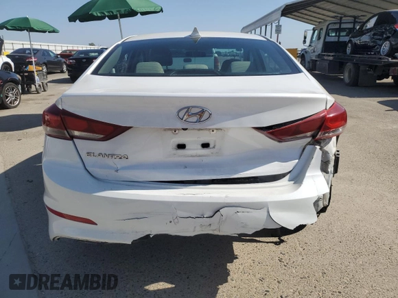 2017 Hyundai Elantra SE with VIN 5NPD84LF3HH134999, listed as a Copart auction lot 59849305 with 90,063 mi miles and Salvage title. Bid and sale history available at DreamBid. Image 6.