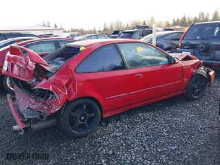1998 Honda Civic EX with VIN 1HGEJ8148WL130488, listed as a IAAI auction lot 41119419 with 185,532 mi miles. Bid and sale history available at carsss.com. Image 4.
