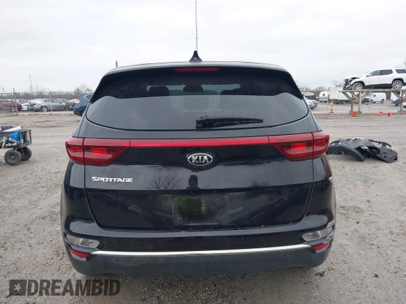 2020 Kia Sportage LX with VIN KNDPM3AC2L7784884, listed as a IAAI auction lot 41037307 with 46,030 mi miles and . Bid and sale history available at DreamBid. Image 17.