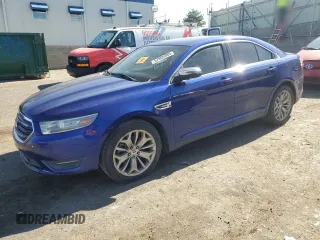 2013 Ford Taurus Limited with VIN 1FAHP2F83DG232957, listed as a Copart auction lot 57865385 with 114,299 mi miles and Salvage title. Bid and sale history available at DreamBid. Image 1.