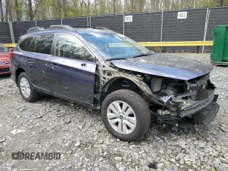 2017 Subaru Outback Premium with VIN 4S4BSAFC0H3375015, listed as a Copart auction lot 52684265 with 51,014 mi miles and Salvage Title. Bid and sale history available at DreamBid. Image 4.