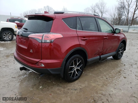 2018 Toyota RAV4 SE with VIN JTMJFREV0JD223113, listed as a Copart auction lot 44559845 with 63,324 mi miles and Salvage Title. Bid and sale history available at carsss.com. Image 3.