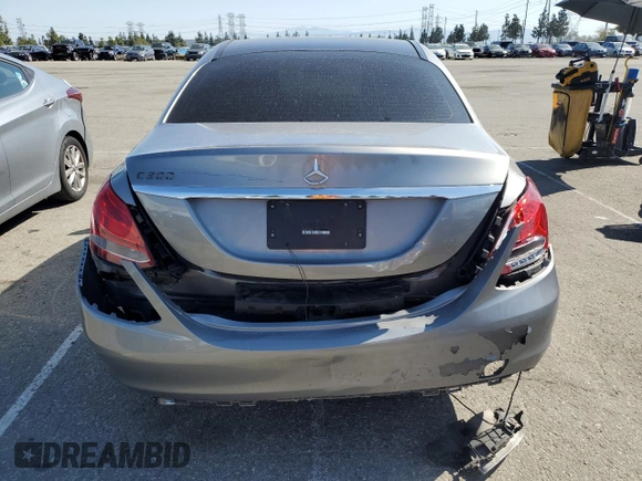 2016 Mercedes-Benz C 300 with VIN 55SWF4JB8GU163795, listed as a Copart auction lot 52380665 with 89,864 mi miles and Salvage Title. Bid and sale history available at carsss.com. Image 6.