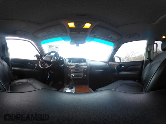 2018 Infiniti QX80 with VIN JN8AZ2NFXJ9664942, listed as a IAAI auction lot 41817171 with 126,294 mi miles. Bid and sale history available at carsss.com. Image 21.