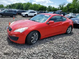2014 Hyundai Genesis Coupe Premium with VIN KMHHT6KD4EU117749, listed as a Copart auction lot 42180595 with 41,391 mi miles and Salvage title. Bid and sale history available at DreamBid. Image 1.