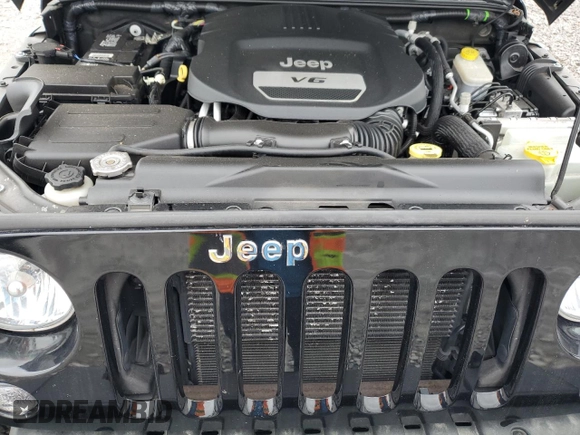 2018 Jeep Wrangler JK Unlimited Sport S with VIN 1C4HJWDG2JL925986, listed as a Copart auction lot 85048114 with 59,333 mi miles and Salvage Title. Bid and sale history available at carsss.com. Image 12.
