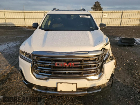 2021 GMC Acadia AT4 with VIN 1GKKNLLS5MZ113473, listed as a Copart auction lot 89389255 with 46,077 mi miles and Salvage Title. Bid and sale history available at carsss.com. Image 5.