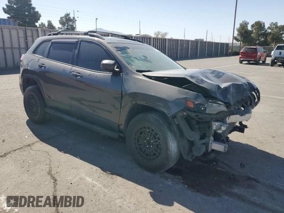 2021 Jeep Cherokee 80th Anniversary with VIN 1C4PJMMX2MD106233, listed as a Copart auction lot 52980415 with 77,979 mi miles and Salvage title. Bid and sale history available at DreamBid. Image 4.