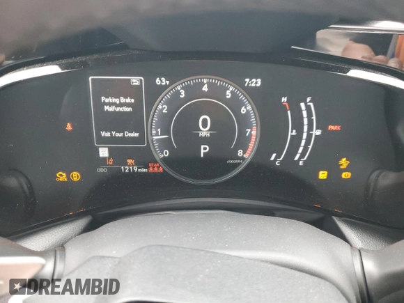 2025 Lexus NX 250 Premium with VIN JTJGDCAZ6S2025006, listed as a Copart auction lot 59337965 with 1,219 mi miles and Salvage title. Bid and sale history available at DreamBid. Image 9.