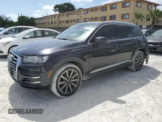 2017 Audi Q7 Premium Plus with VIN WA1LAAF71HD012886, listed as a Copart auction lot 51762015 with 123,485 mi miles and Salvage Title. Bid and sale history available at DreamBid. Image 1.