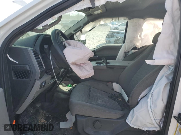 2019 Ford F-150 XL with VIN 1FTFW1E55KFC51079, listed as a Copart auction lot 47197635 with 0 mi miles and Salvage Title. Bid and sale history available at carsss.com. Image 7.