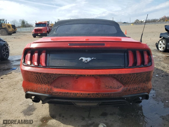 2019 Ford Mustang EcoBoost with VIN 1FATP8UH2K5109787, listed as a Copart auction lot 41433363 with 66,592 mi miles and Salvage Title. Bid and sale history available at carsss.com. Image 6.