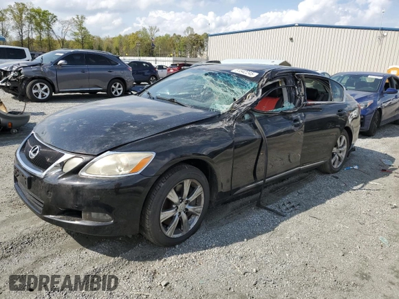 2009 Lexus GS 350 with VIN JTHCE96S090023169, listed as a Copart auction lot 51542245 with 107,598 mi miles and Salvage Title. Bid and sale history available at carsss.com. Image 1.