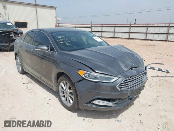 2017 Ford Fusion SE with VIN 3FA6P0HD4HR159859, listed as a IAAI auction lot 41931357 with 119,364 mi miles and . Bid and sale history available at DreamBid. Image 1.