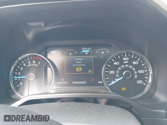 2016 Ford F-150 XLT with VIN 1FTFX1EG8GKF54466, listed as a IAAI auction lot 41633408 with 94,514 mi miles. Bid and sale history available at carsss.com. Image 7.